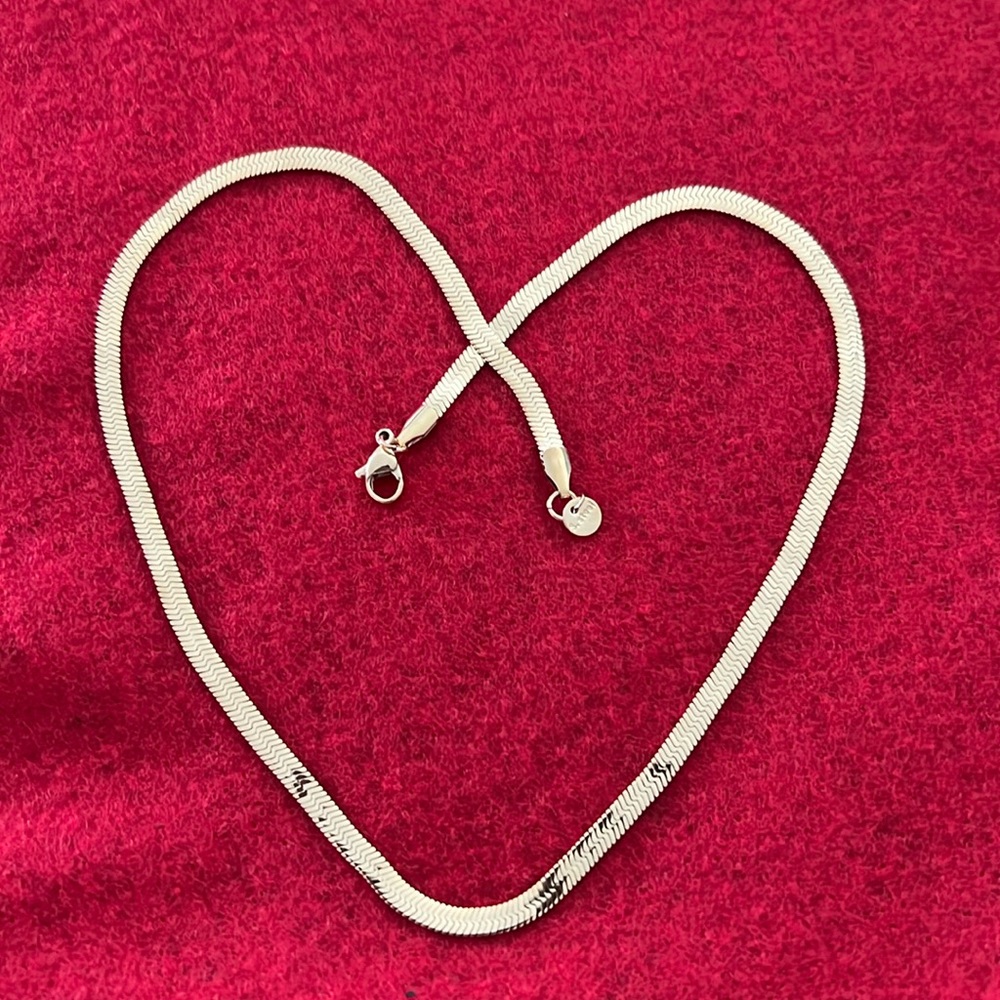 OFFER!!Herringbone-chain necklace